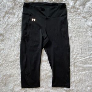 Under Armour reflective crop athletic leggings